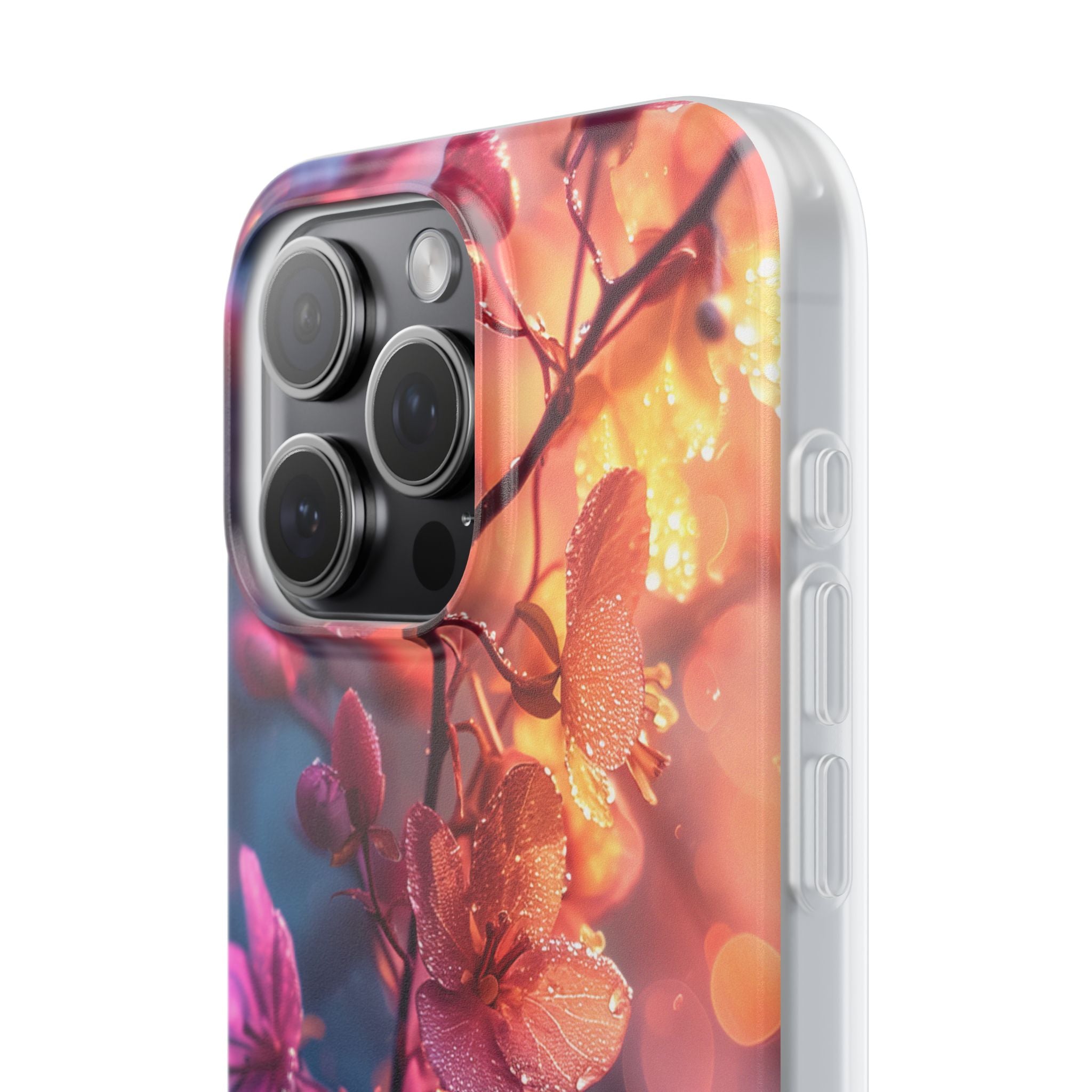 Surreal Flower Harmony iPhone 15 - Flexi Phone Case