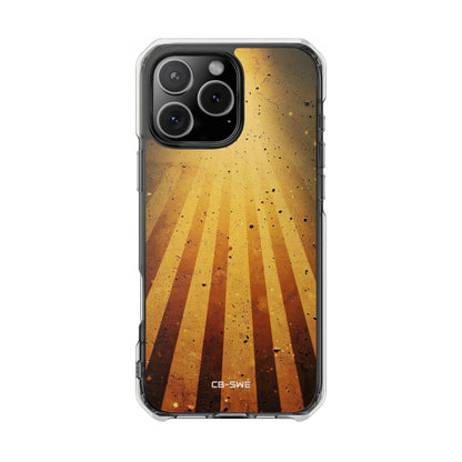 Golden Rays Emanate iPhone Case - Impact