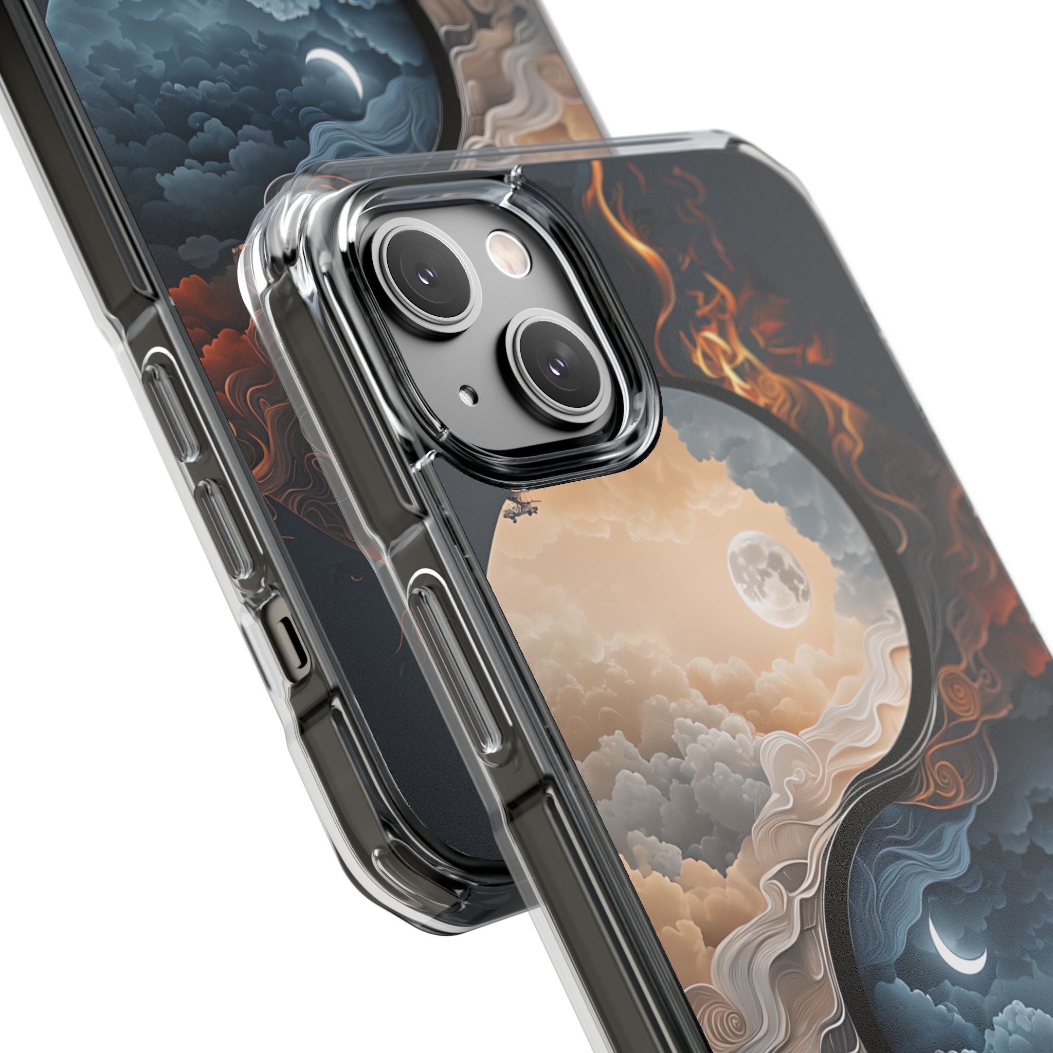 Moonlit Elemental Harmony iPhone Case - Impact