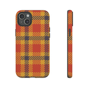 Orange Flannel - Protective Phone Case