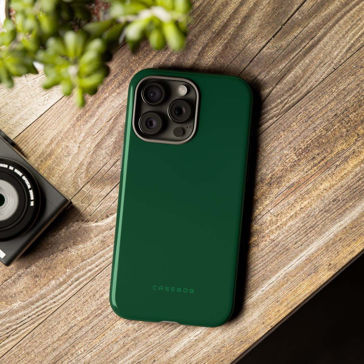 British Racing Green - Schutzhülle fürs Handy