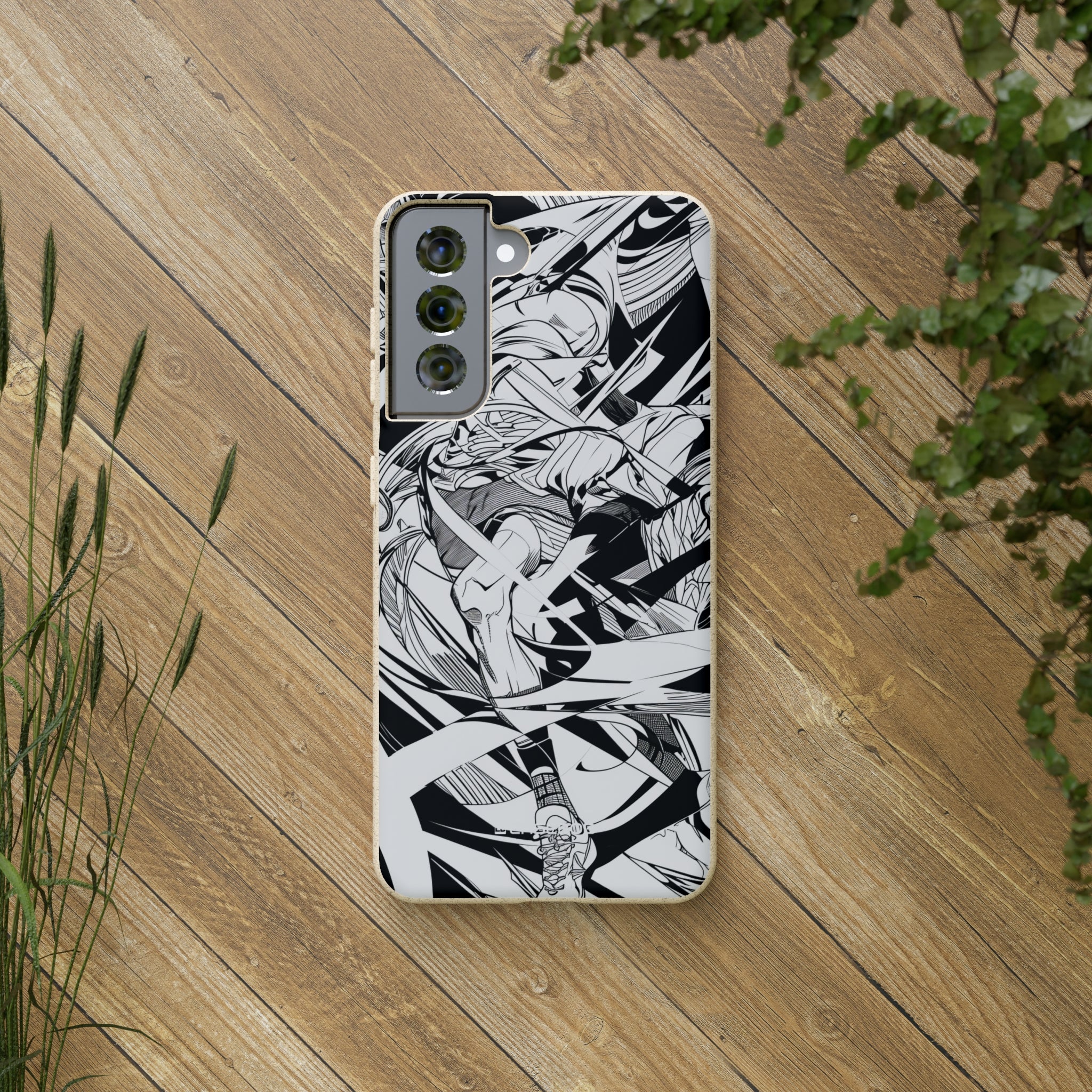 Dynamic Court Noir | Biodegradable Phone Case