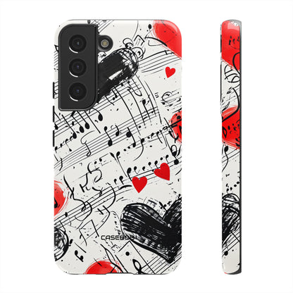 Melodic Love Notes - Protective Pixel Case - Protective Phone Case