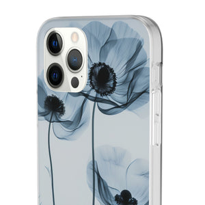 Tranquil Poppy Bloom | Flexible Phone Case for iPhone