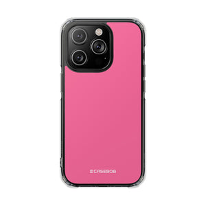 French Pink | Handyhülle für iPhone (Clear Impact Case – magnetisch)