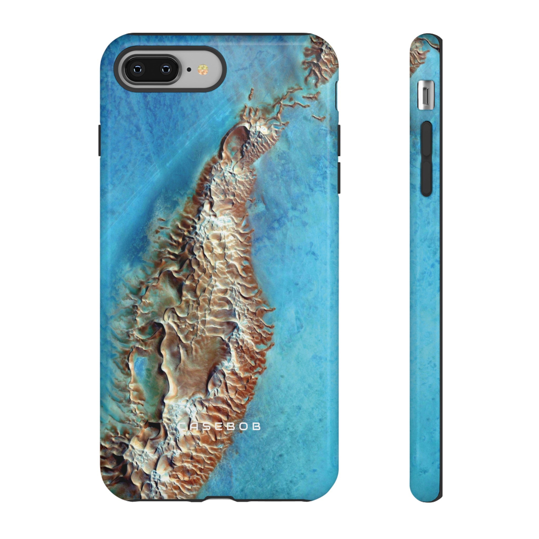 Blue Island Phone Case - Protective Phone Case