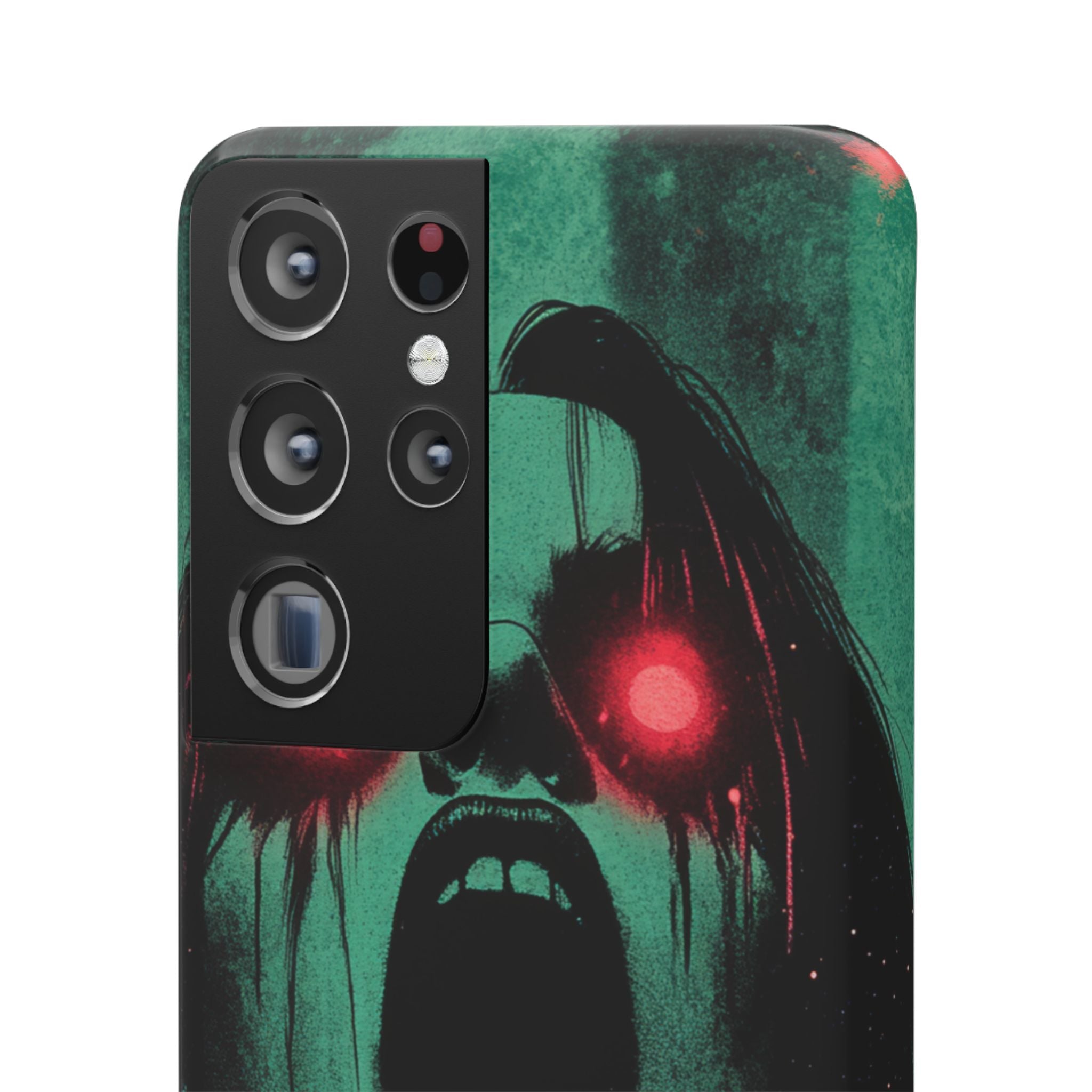 Haunting Glow of Gothic Eyes Samsung S21 - Slim Phone Case