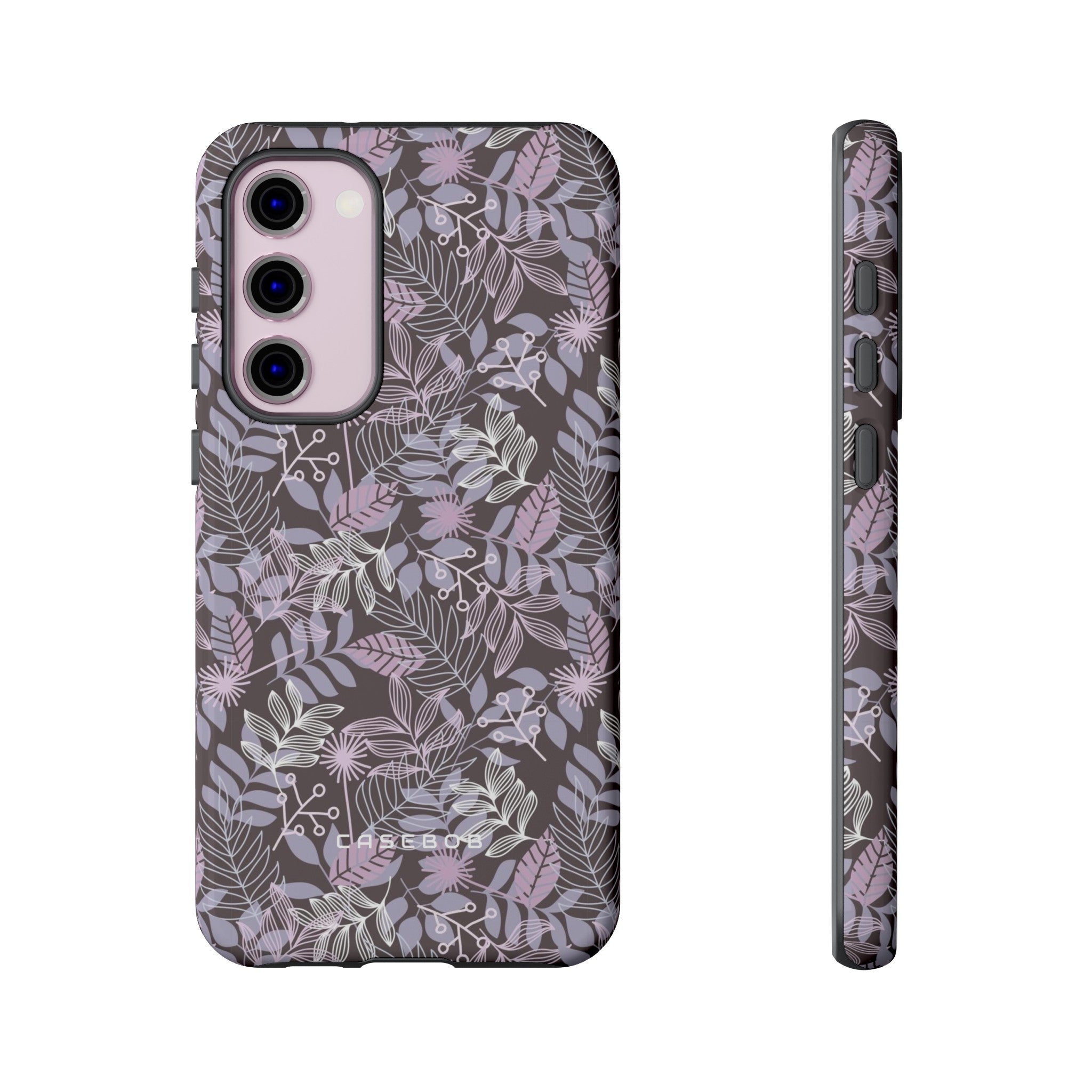 Dark Purple Leaf - Protective Phone Case