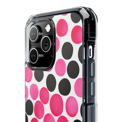 Pulsing Circles Illusion iPhone Case - Impact