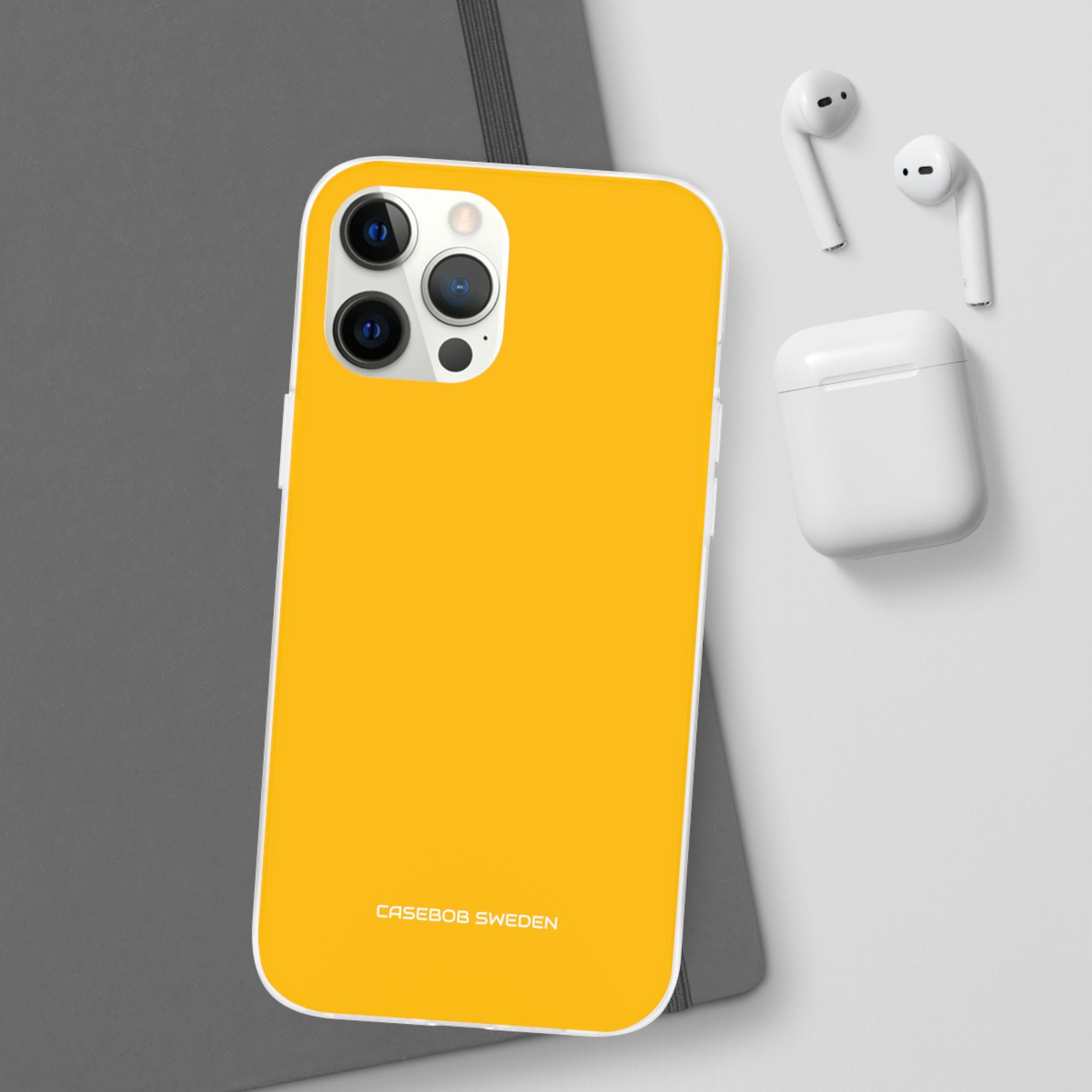 Amber Yellow - Flexi iPhone 12 Phone Case