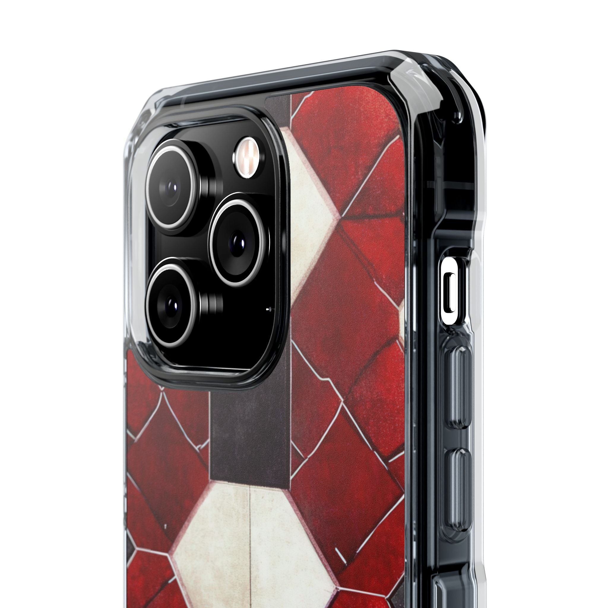 Gothic Hexagon Symmetry iPhone 14 - Clear Impact Phone Case