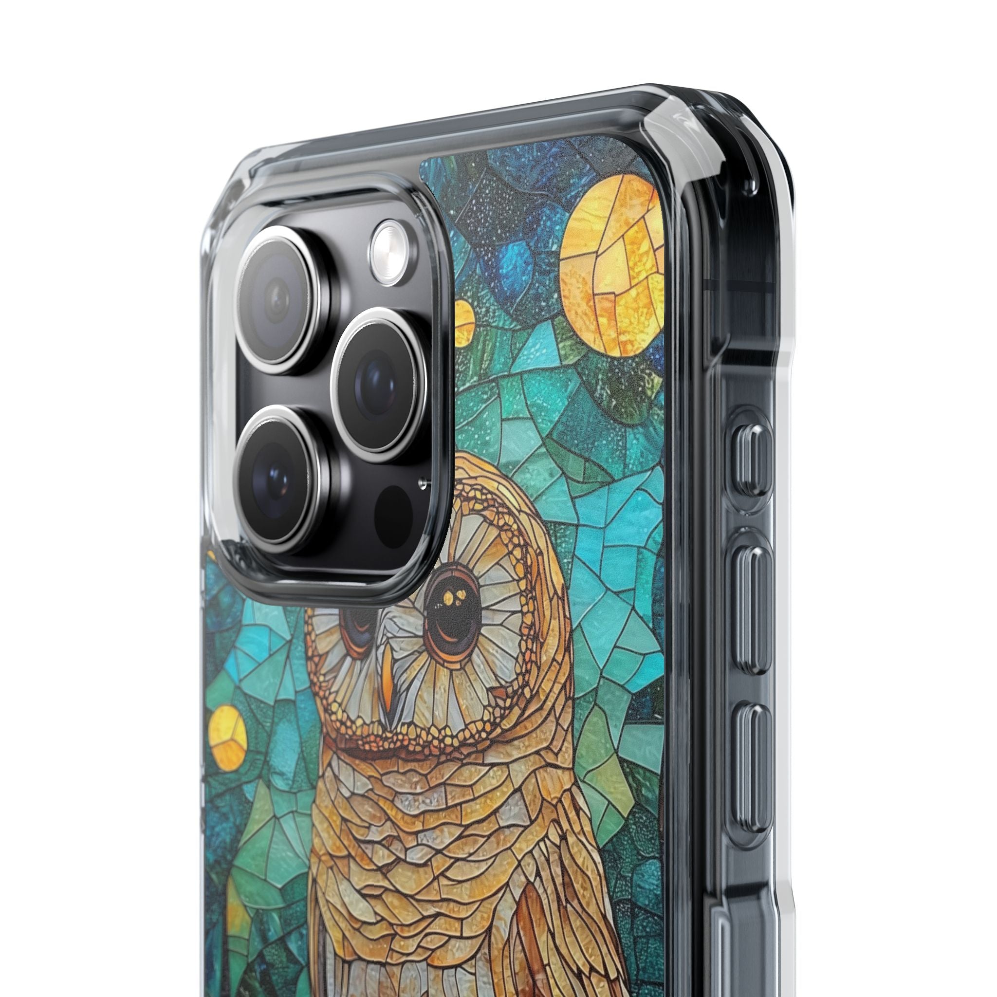 Celestial Owl Gaze iPhone Case - Impact