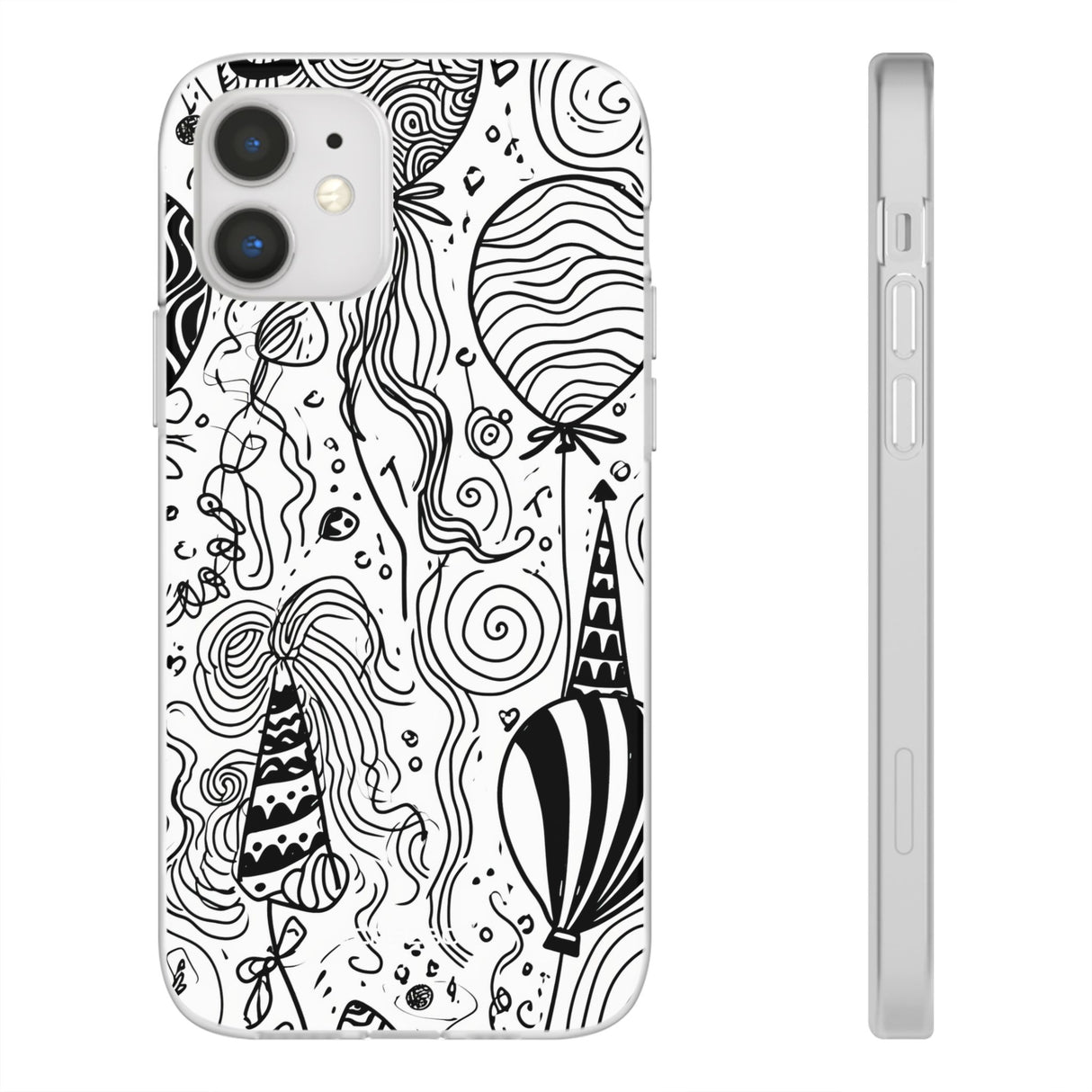 Whimsical Festivity | Flexible Phone Case for iPhone