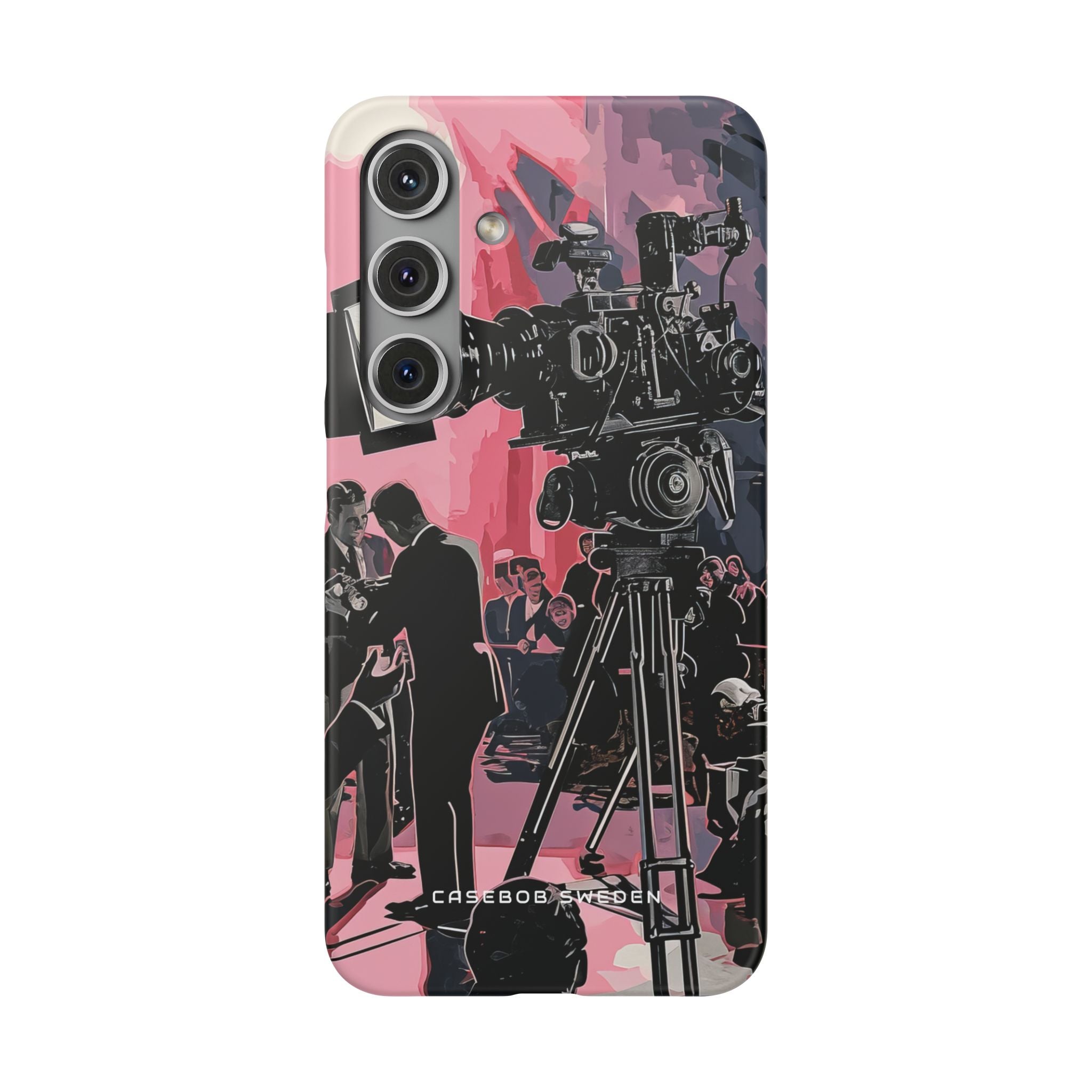 Retro Cinematic Spotlight Samsung S24 - Slim Phone Case