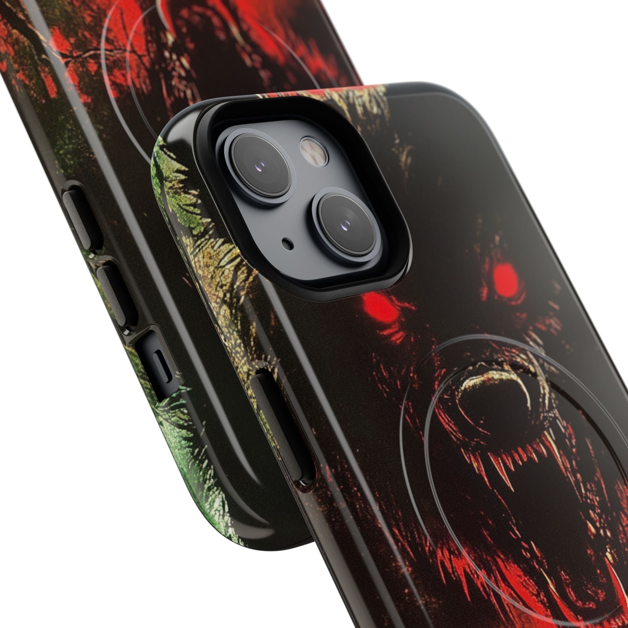 Crimson Wolf iPhone 14 Case - Tough+