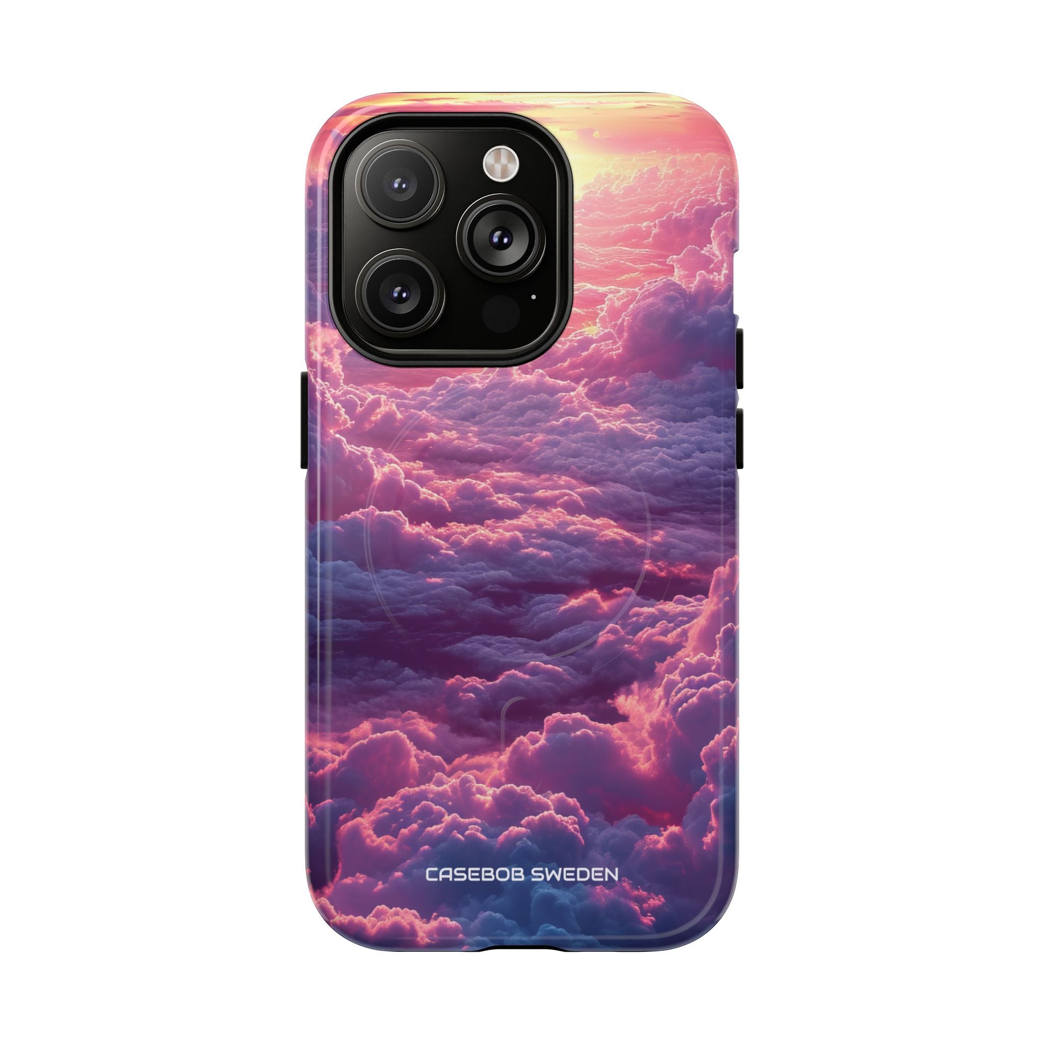 Pink Purple Clouds - Tough + MagSafe® iPhone 14 Phone Case