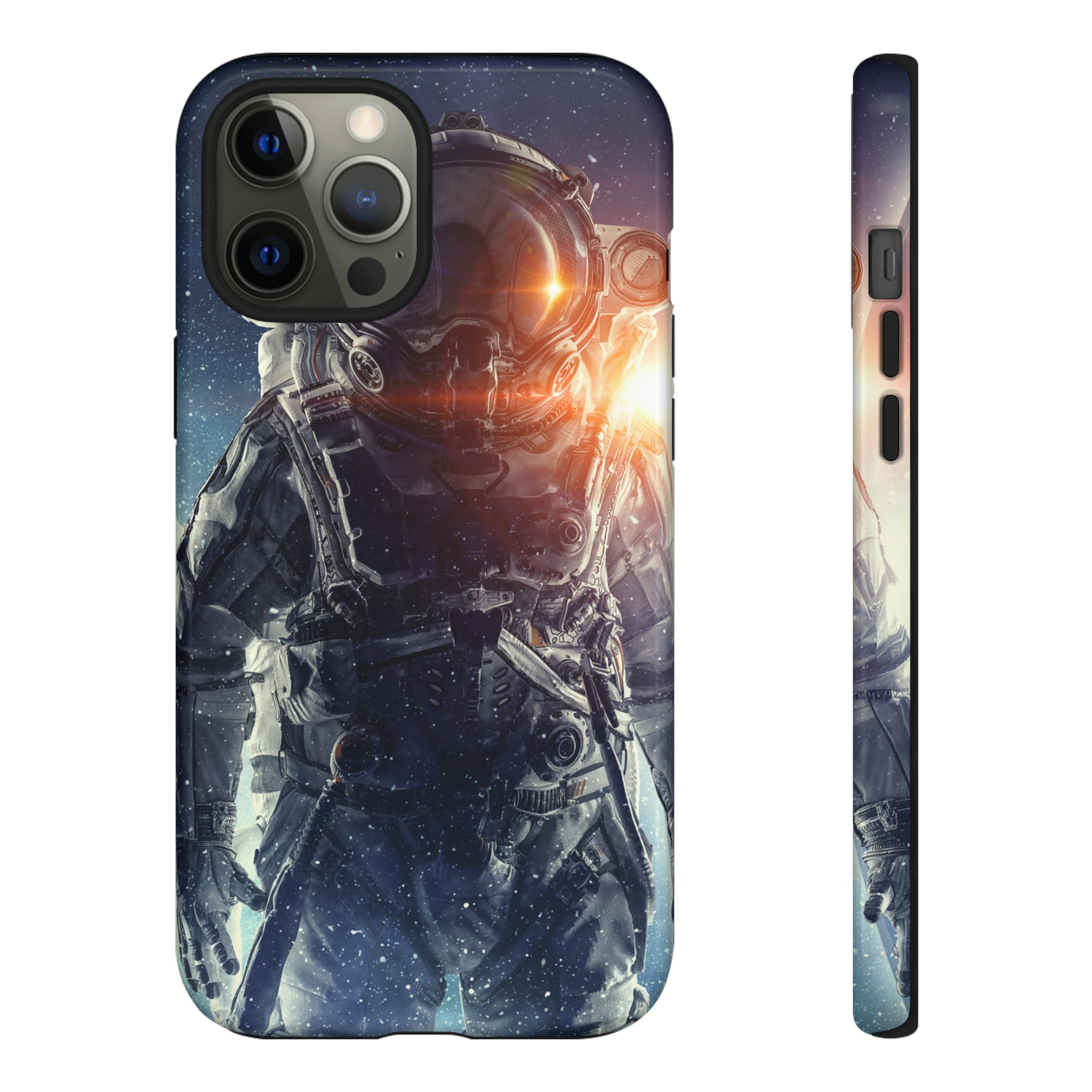 Astronaut in space - Protective Phone Case