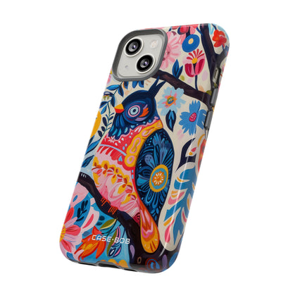 Owl Bloom iPhone 14 Case - Tough