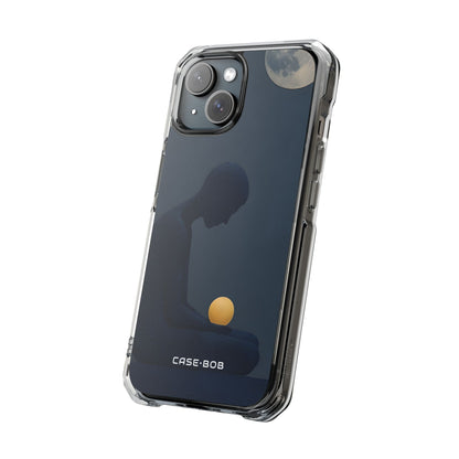 Navy Meditant iPhone 15 Case - Impact