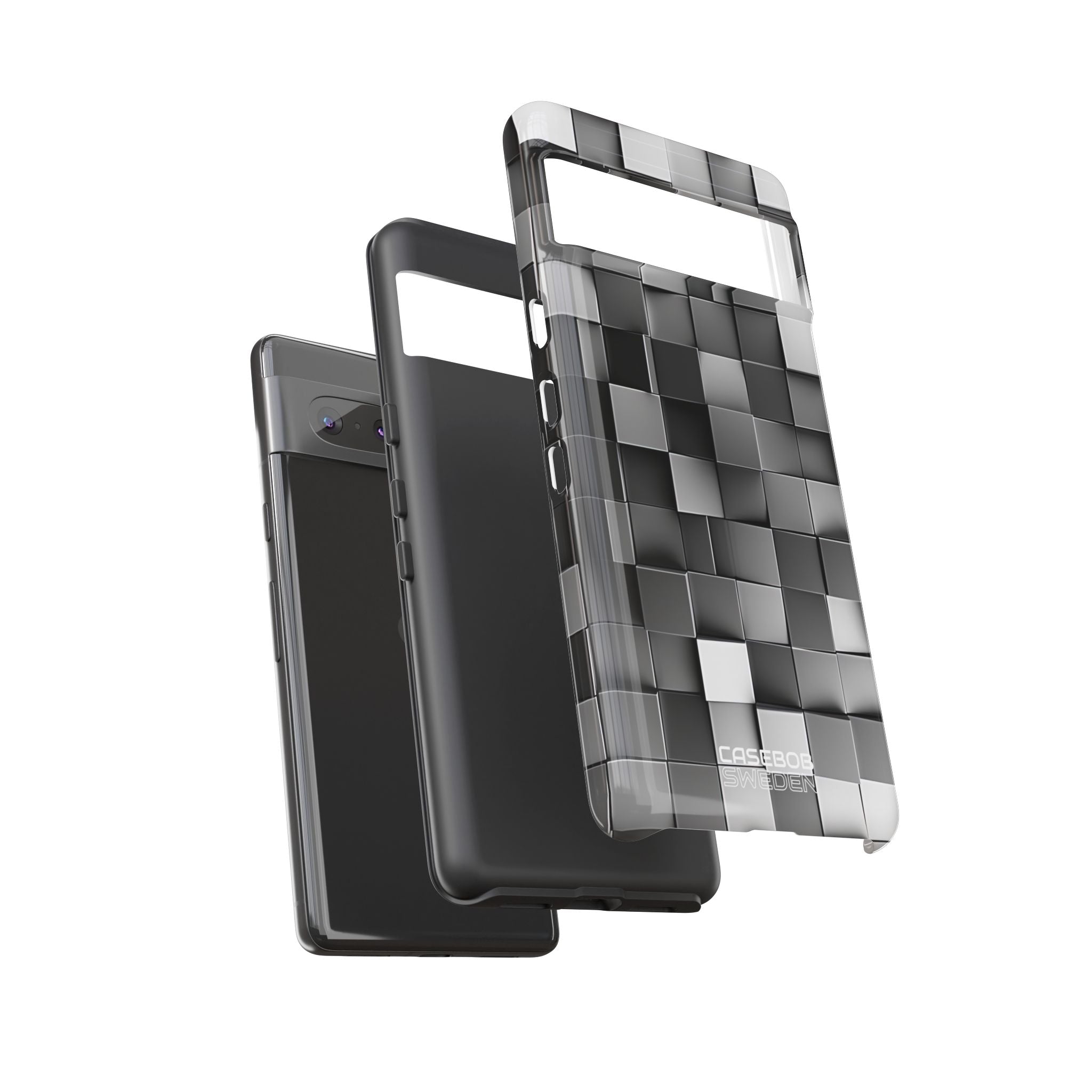 Monokrom kubdjup Google Pixel 7 – Tough