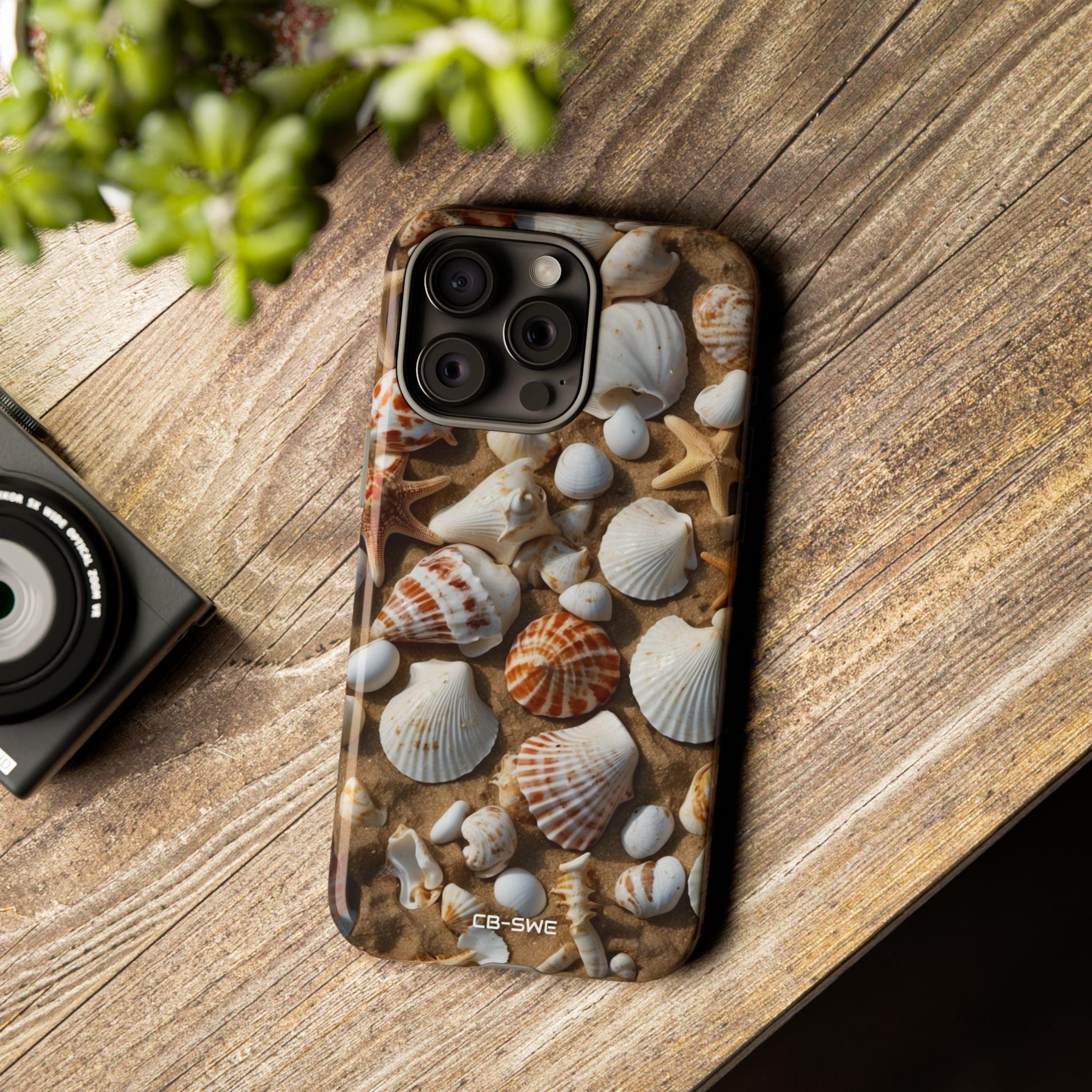 Seashells Embrace Shore - iPhone Case