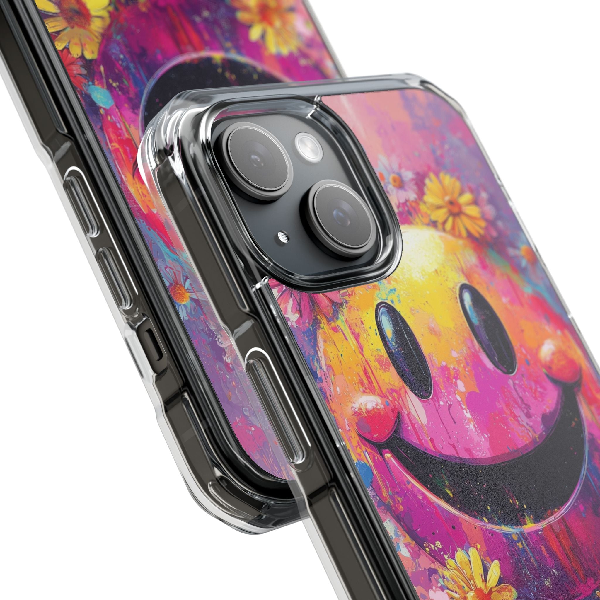 Joyful Smile Blooms iPhone Case - Impact