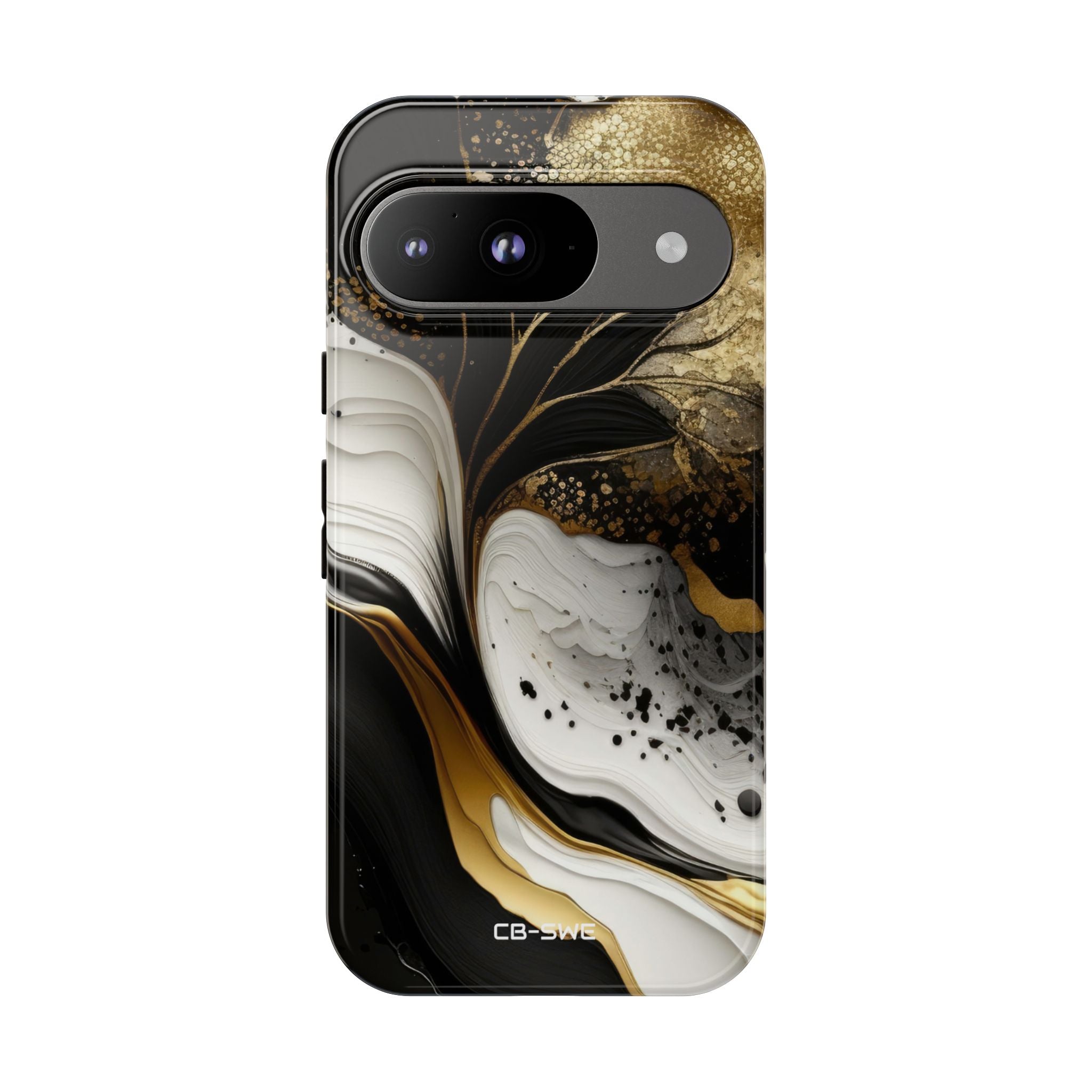 Gold Swirl Elegance - Google Pixel Case