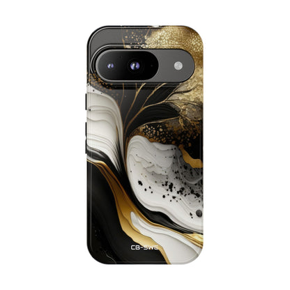 Gold Swirl Elegance - Google Pixel Case