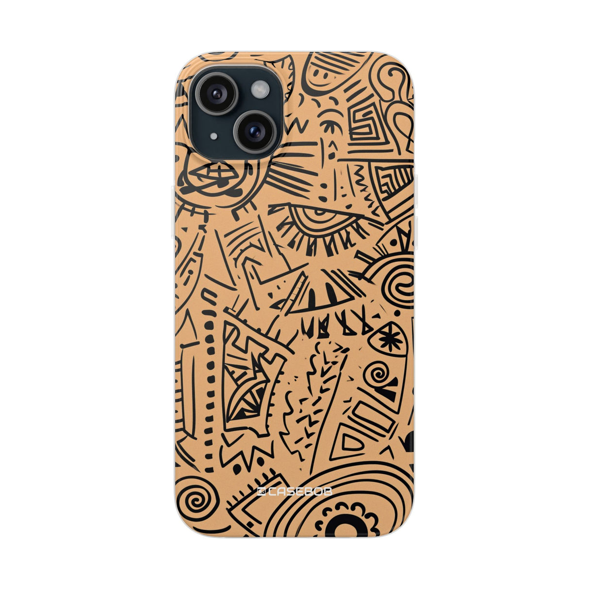 Mystic Tribal Geometry | Flexible Phone Case for iPhone