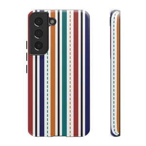 Modern Stripe Line - Protective Phone Case