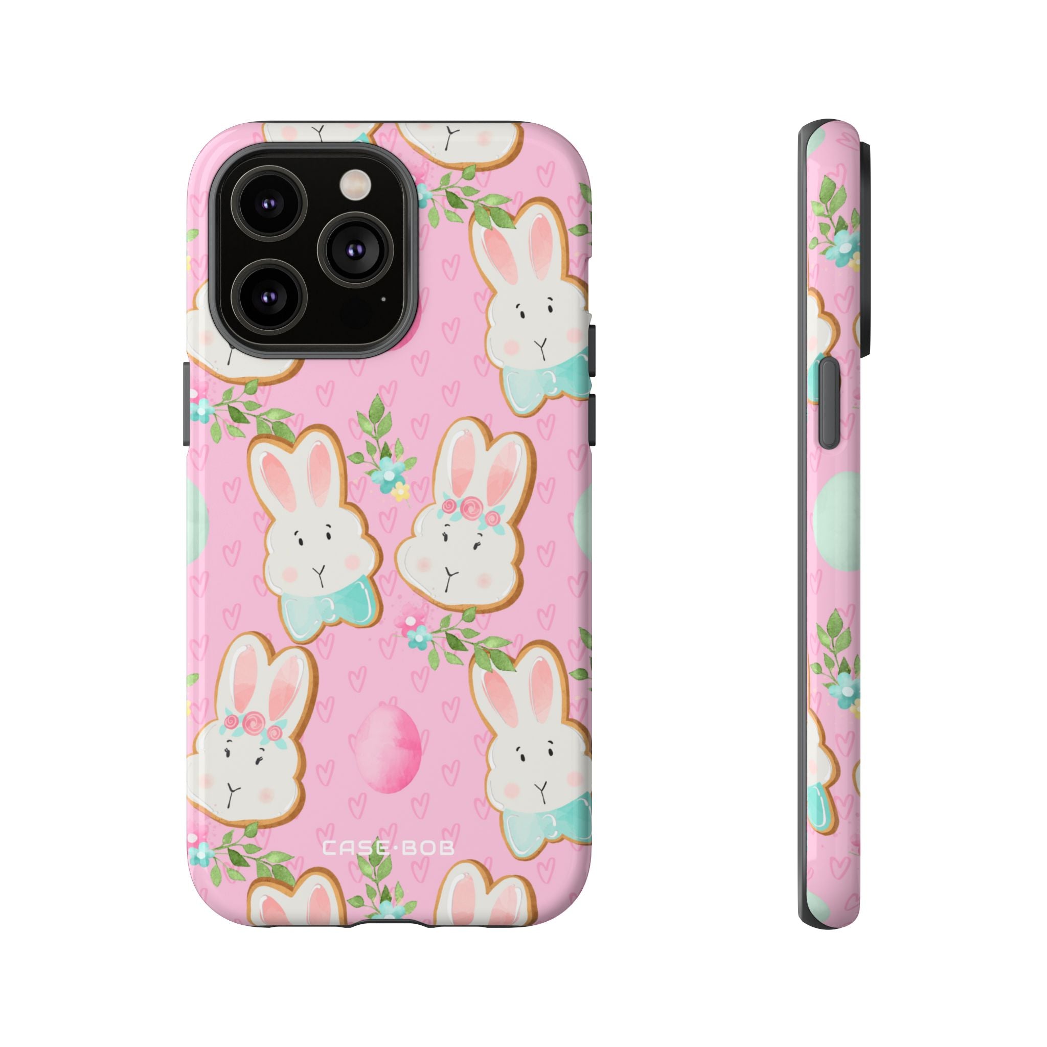 Bunny Blossom iPhone 14 Pro Max Case - Tough