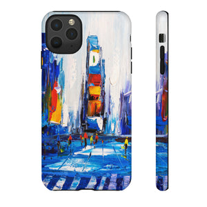 Oil Painting - City View of New York - Protective Phone Case