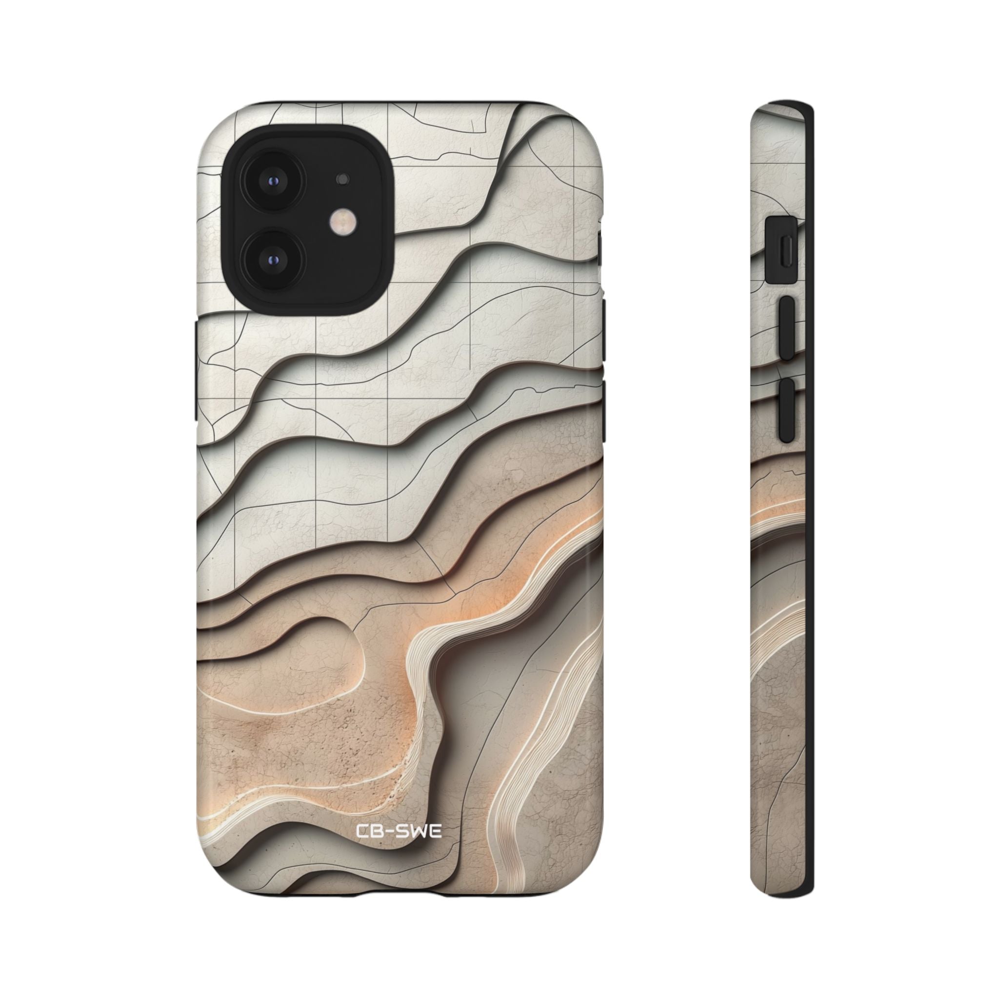 Waves Embrace Earth - iPhone Case