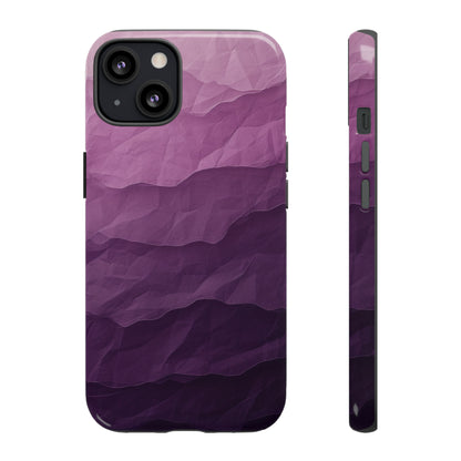 Lilac to Plum Gradient - Protective Phone Case