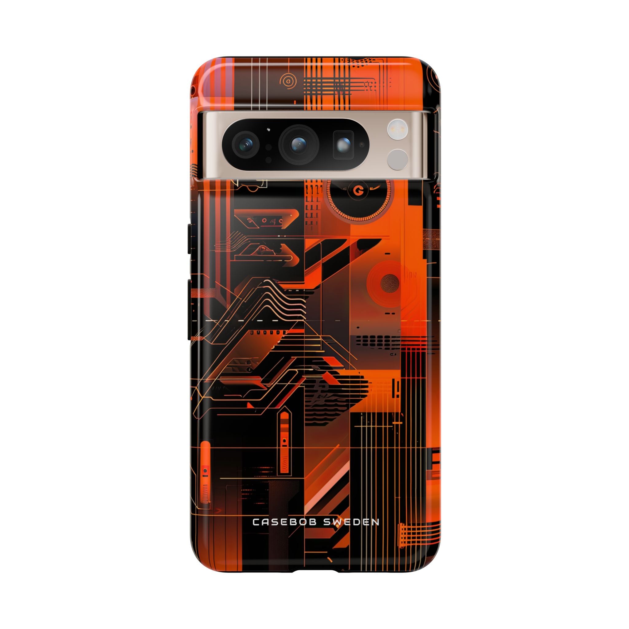 Gradient Circuitburst Google Pixel 8 - Tough Phone Case