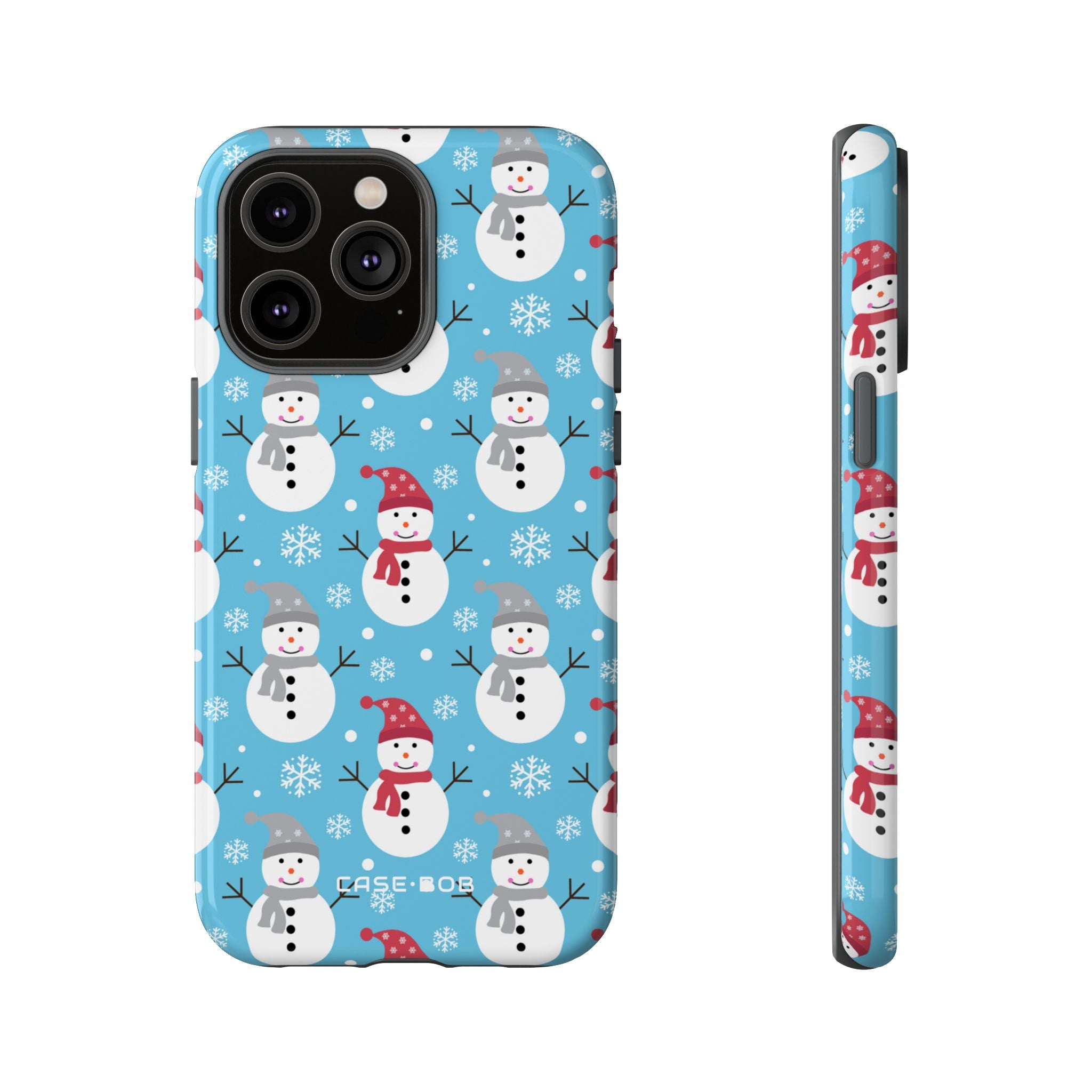 Snowman Parade iPhone 14 Pro Max Case - Tough