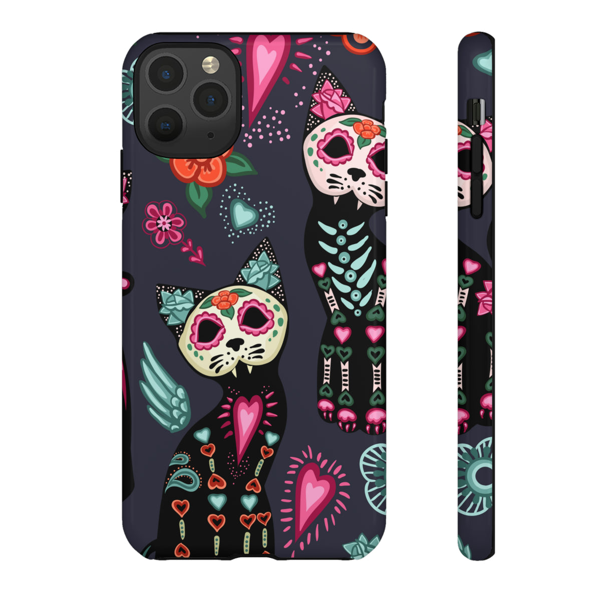 Halloween Cats - Protective Phone Case