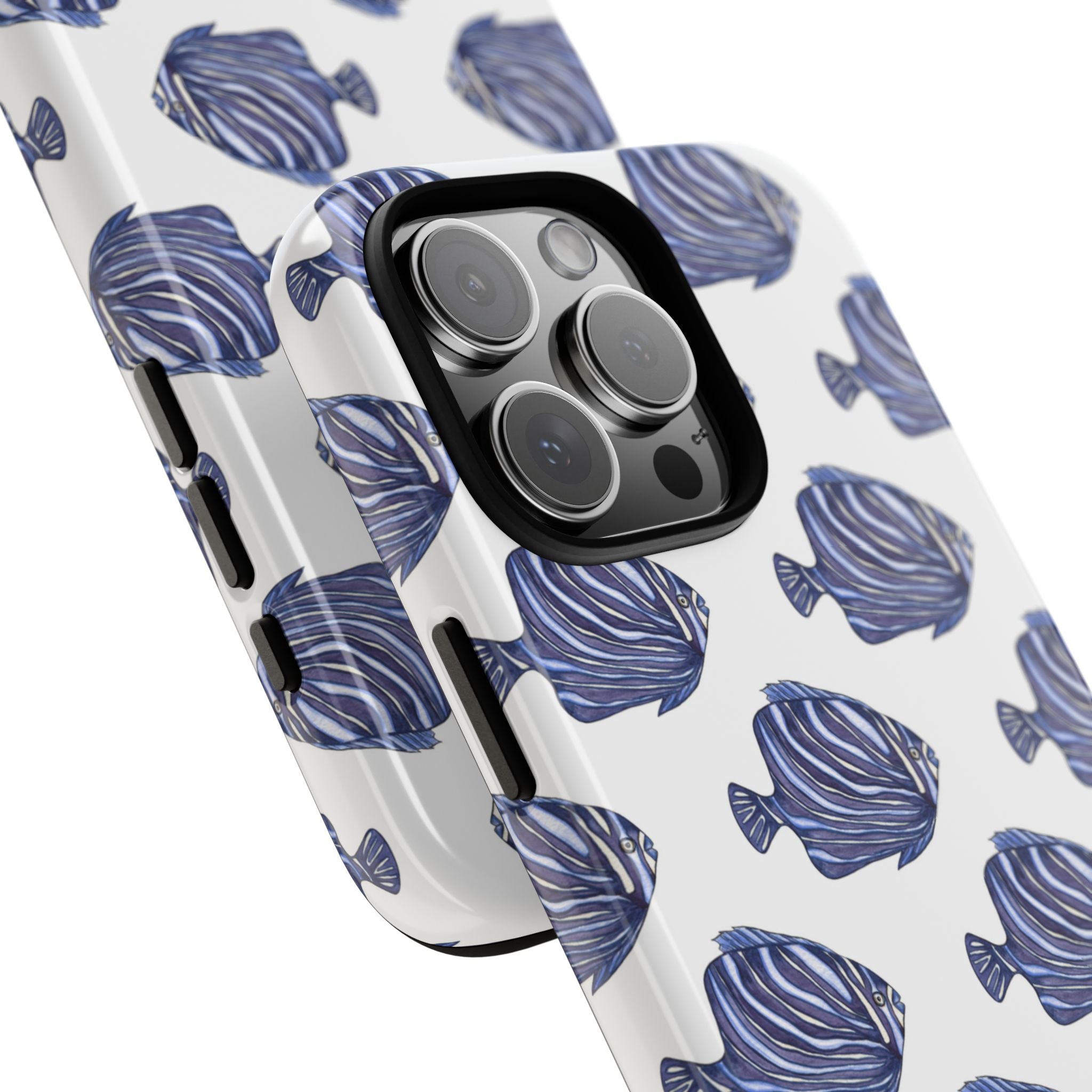 Swimmers Dance Gracefully - iPhone Case