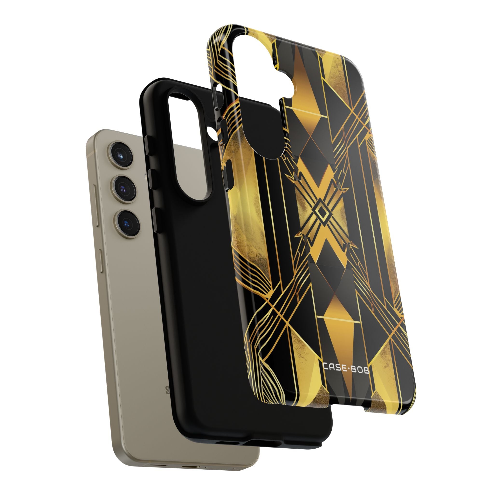 Golden Diamond Radiance Samsung S24 Case - Tough