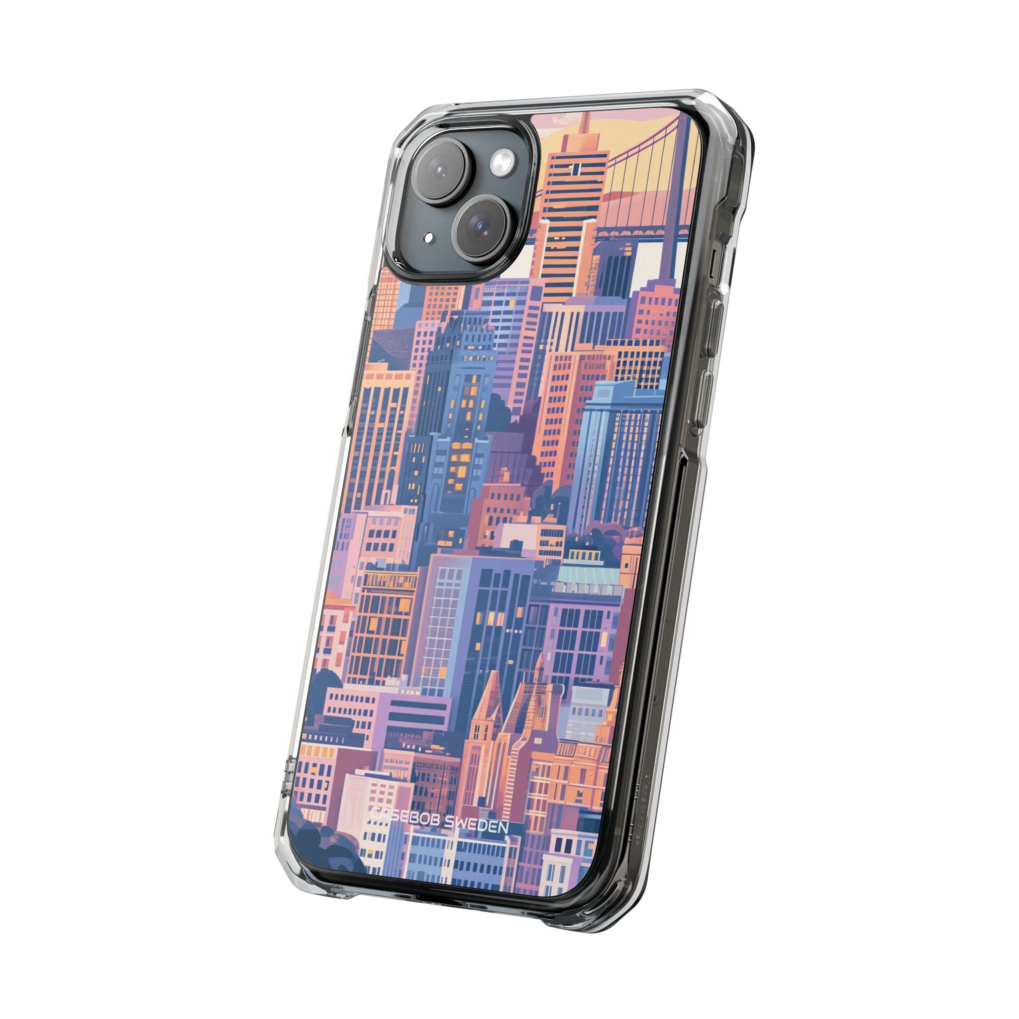 Urban Energy - Clear Impact iPhone 15 Phone Case