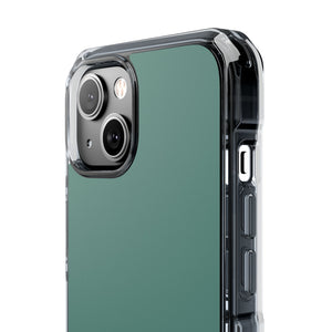 Winter Green Dream | Handyhülle für iPhone (Clear Impact Case - Magnetisch) 