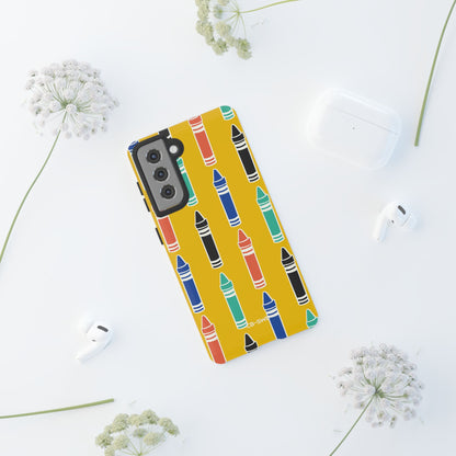 Crayons Dance Joyfully - Samsung Case
