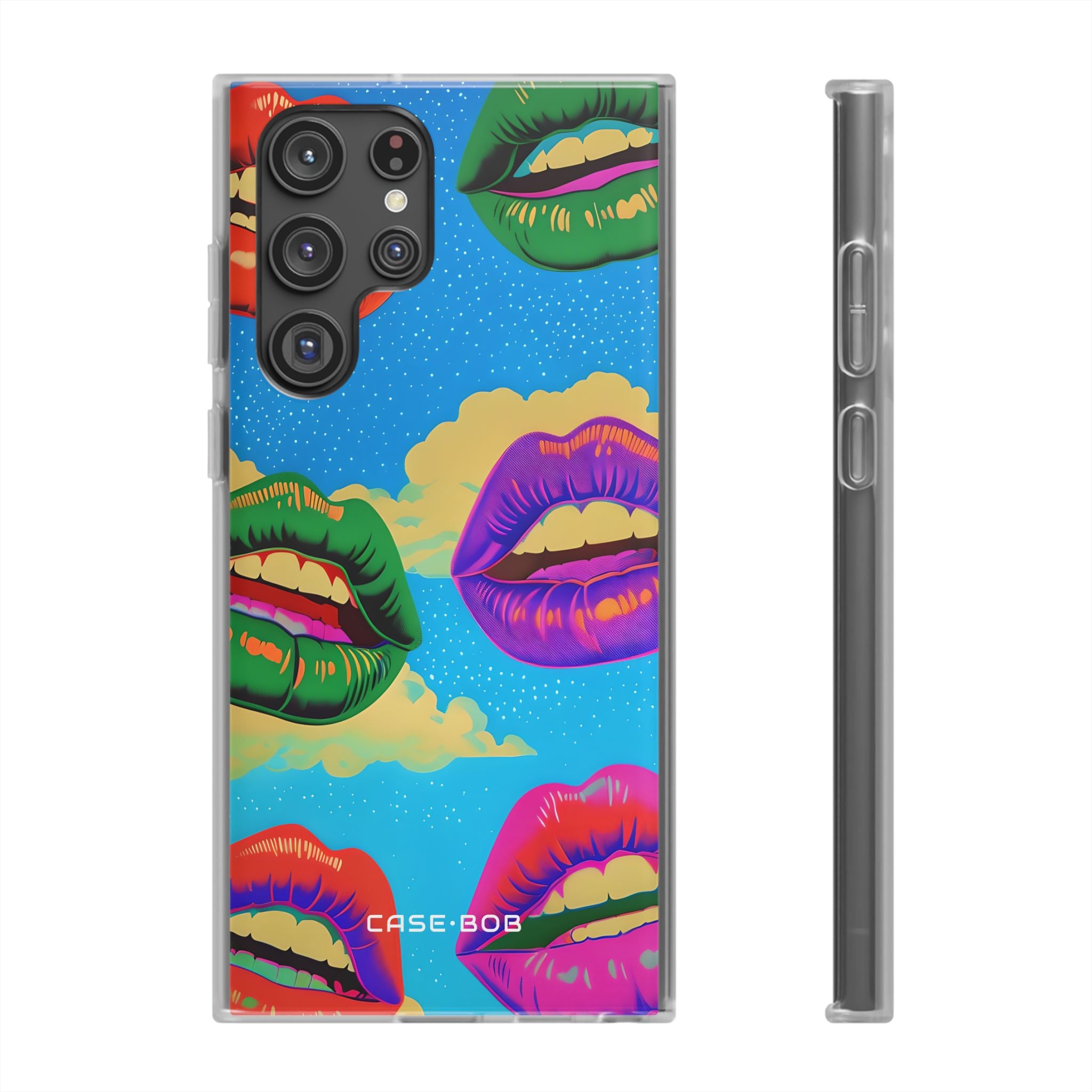Colorful Lipscape Samsung S22 Ultra Case - Soft