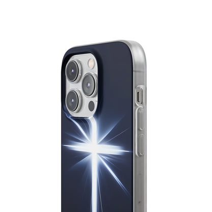 Glowing Crossburst iPhone 14 Pro Case - Soft