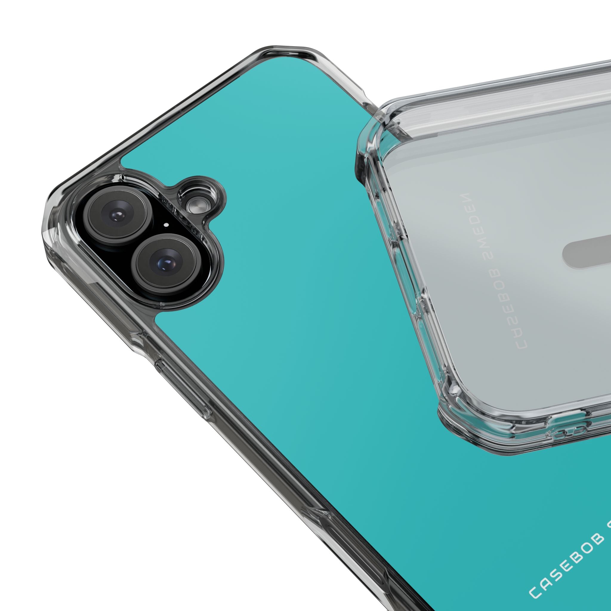 Dark Turquoise iPhone 16 - Clear Impact Phone Case