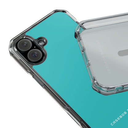 Dark Turquoise iPhone 16 - Clear Impact Phone Case