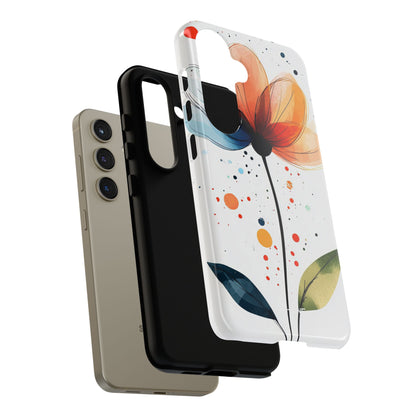Vibrant Floral Blooms - Samsung Case