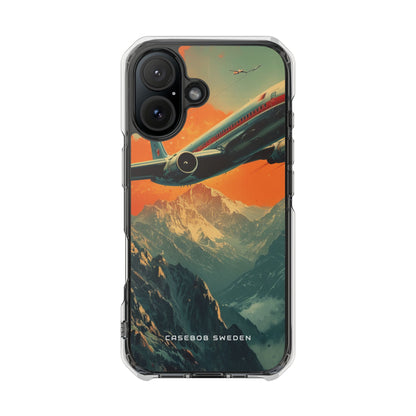 Vintage Skyward Adventure iPhone 16 - Clear Impact Phone Case