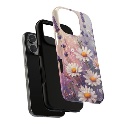 Daisy Lavender Bloom iPhone 16 Pro Case - Tough+