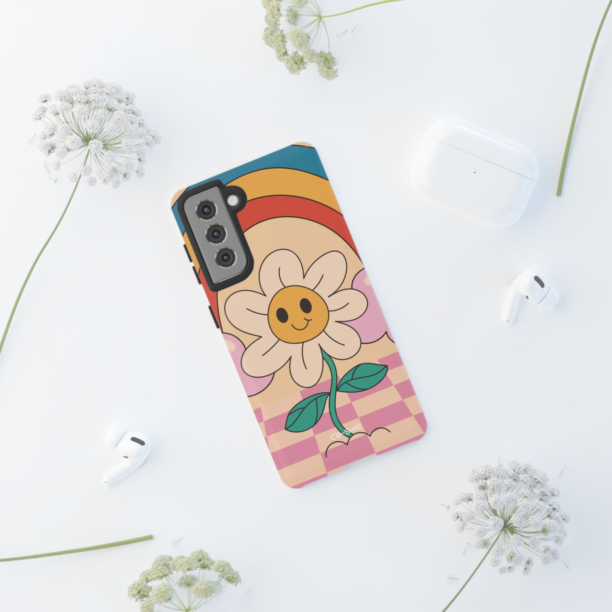 Joyful Retro Bloom - Samsung Case